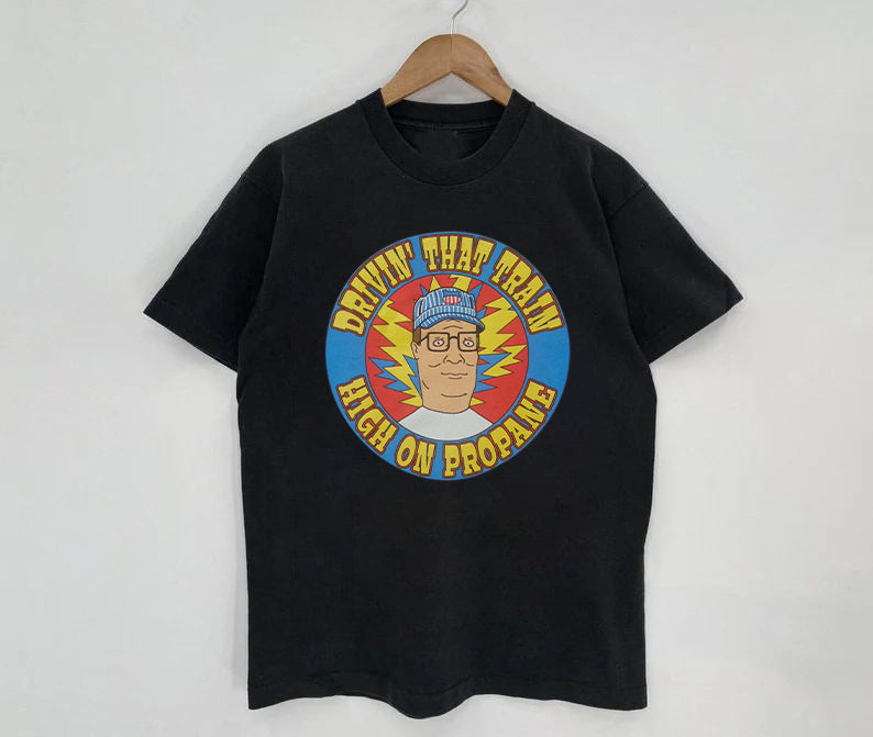 Hank Hill / High On Propane Casey Jones Tee Shirt – Gratef …