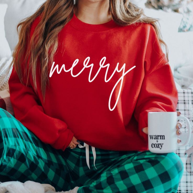 Merry Christmas Sweatshirt, Christmas Eve Morning Shirt, Win …