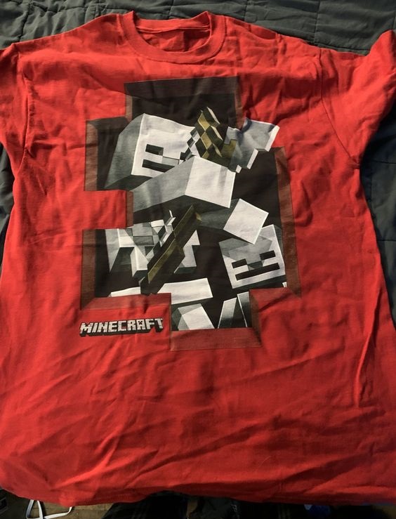 Minecraft Red shirt outfit